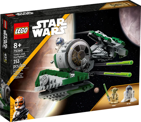 LEGO Star Wars Yoda's Jedi Starfighter 8+ 253Pcs 75360