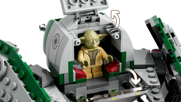 LEGO Star Wars Yoda's Jedi Starfighter 8+ 253Pcs 75360