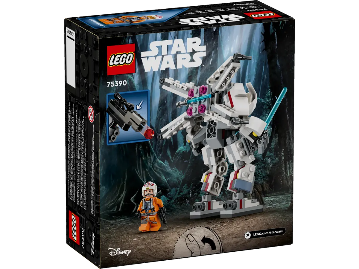LEGO Star Wars Luke Skywalker X-Wing Mech 6+ 195Pcs 75390