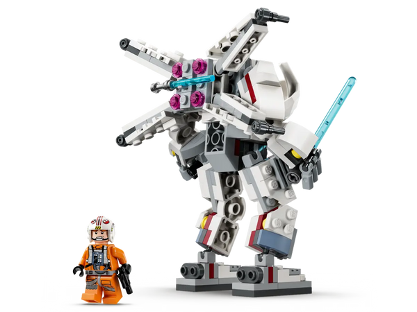LEGO Star Wars Luke Skywalker X-Wing Mech 6+ 195Pcs 75390