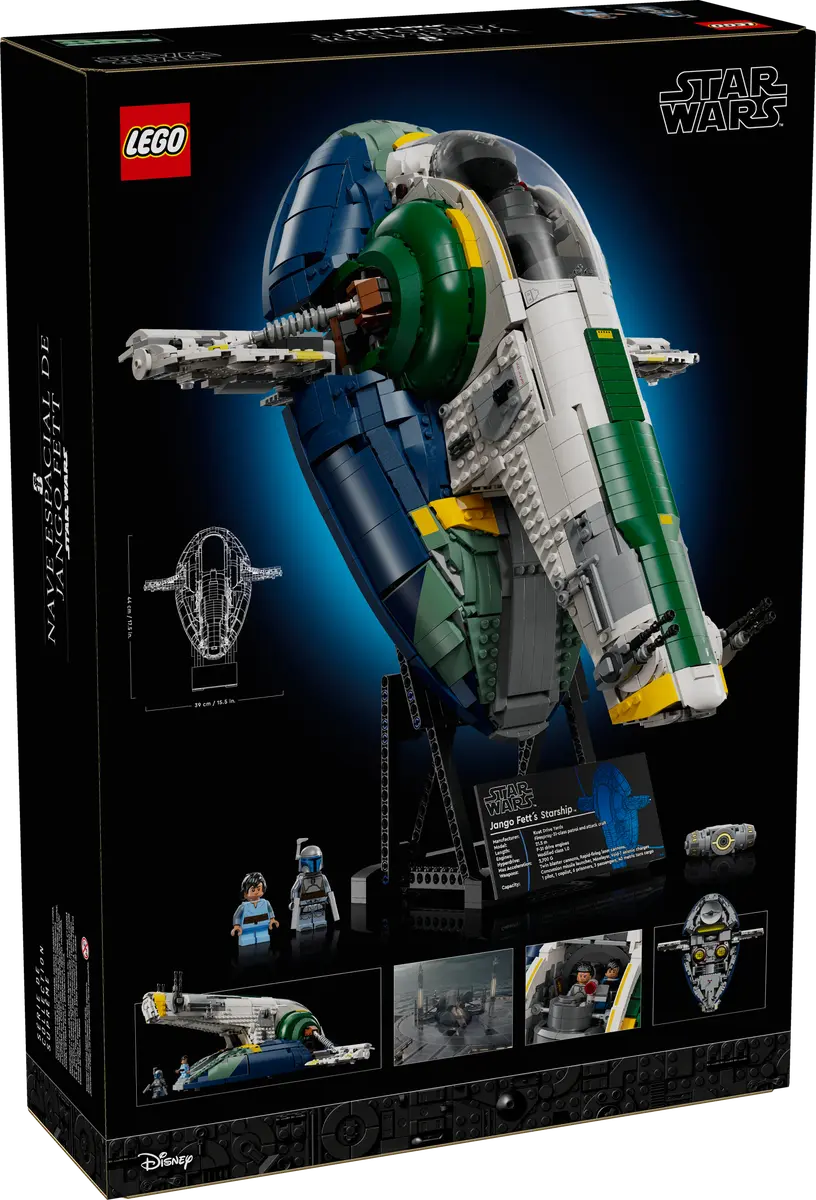 Lego Star Wars 75344 Boba Fett'S Starshipª Microfighter 6+