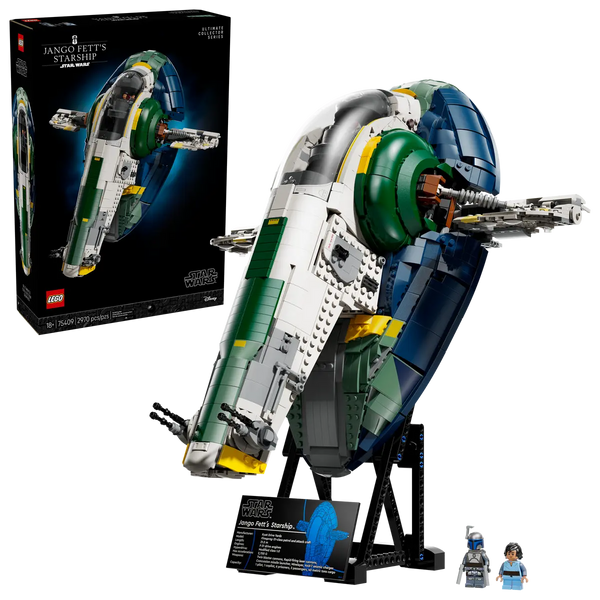LEGO Boba Fett'S Starship Microfighter Star Wars 6+ 85Pcs 75344
