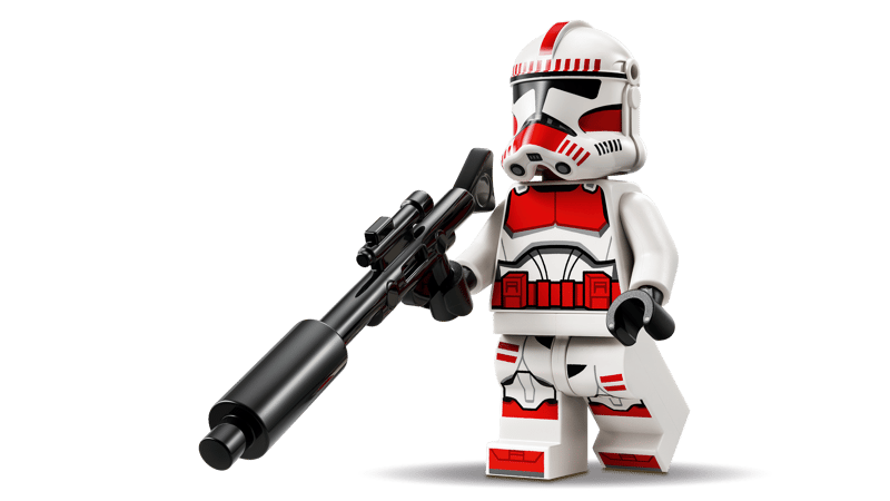 LEGO Star Wars Clone Shock Trooper Mech 151 Pieces Red & White