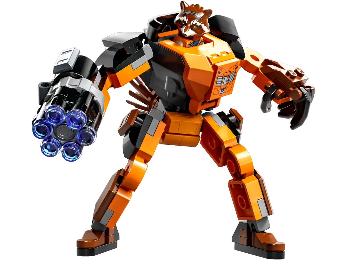 Lego Marvel 76243 Rocket Mech Armor 6+
