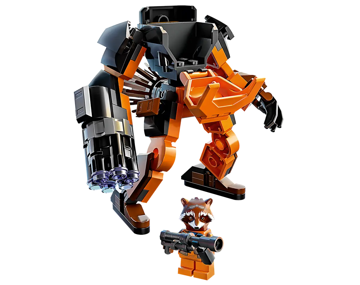Lego Marvel 76243 Rocket Mech Armor 6+