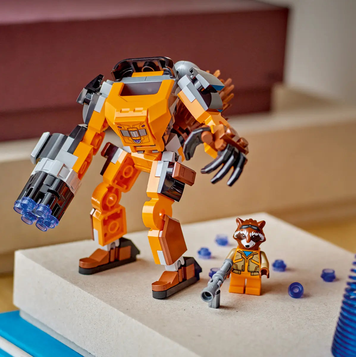 Lego Marvel 76243 Rocket Mech Armor 6+