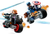 LEGO Marvel Black Widow & Captain America Motorcycles 6+ 130Pcs 76260