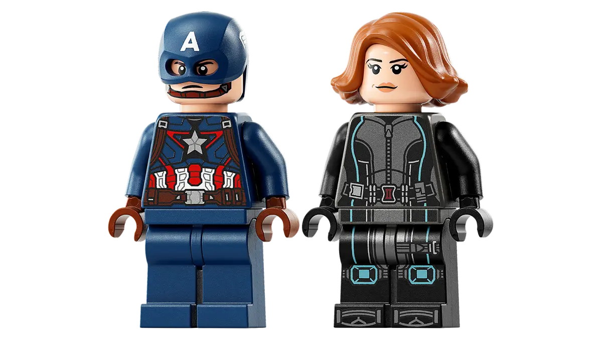 Lego Marvel 76260 Black Widow & Captain America Motorcycles 6+