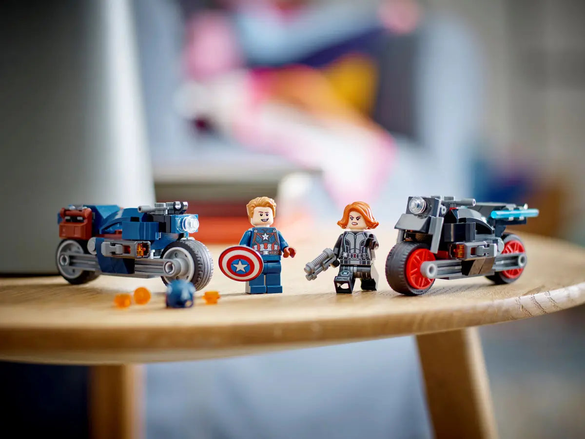 Lego Marvel 76260 Black Widow & Captain America Motorcycles 6+
