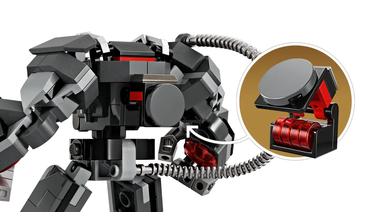 LEGO Marvel War Machine Mech Armor 154 Pieces Multicolour