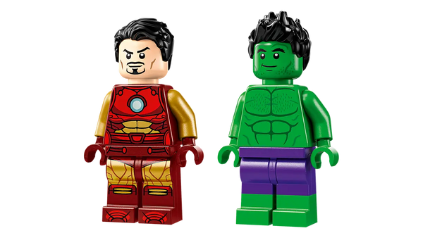 LEGO Marvel Iron Man With Bike And The Hulk 4+ 68Pcs 76287