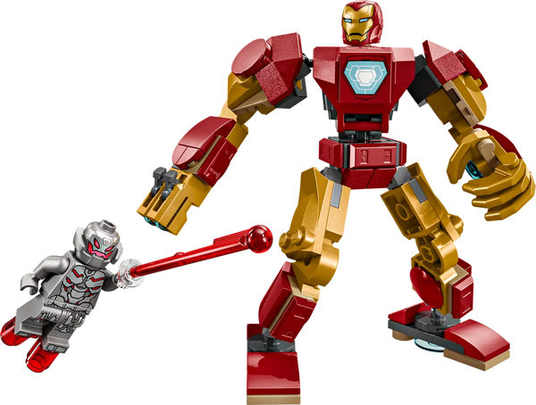 LEGO Marvel Iron Man Mech vs Ultron 6+ 101Pcs 76307