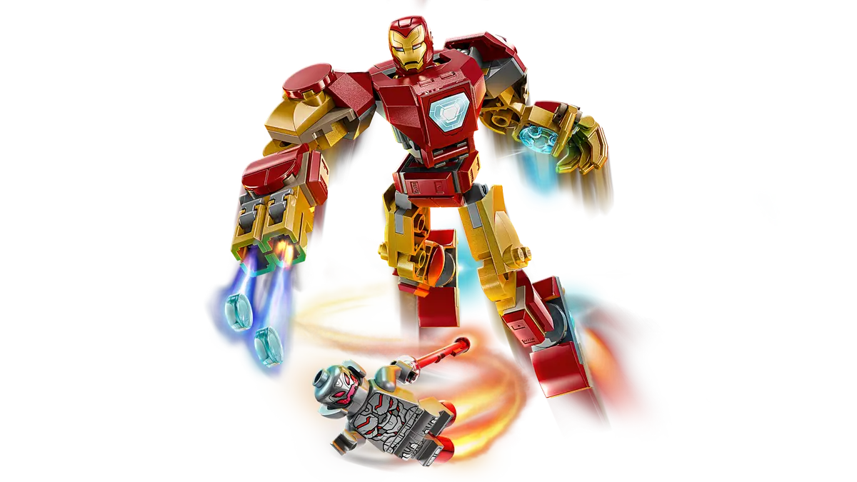 LEGO Marvel Iron Man Mech vs Ultron 101 Pieces Multicolour