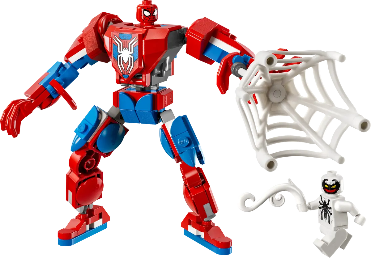 LEGO Marvel Spider-Man Mech vs. Anti-Venom +6 107Pcs 76308