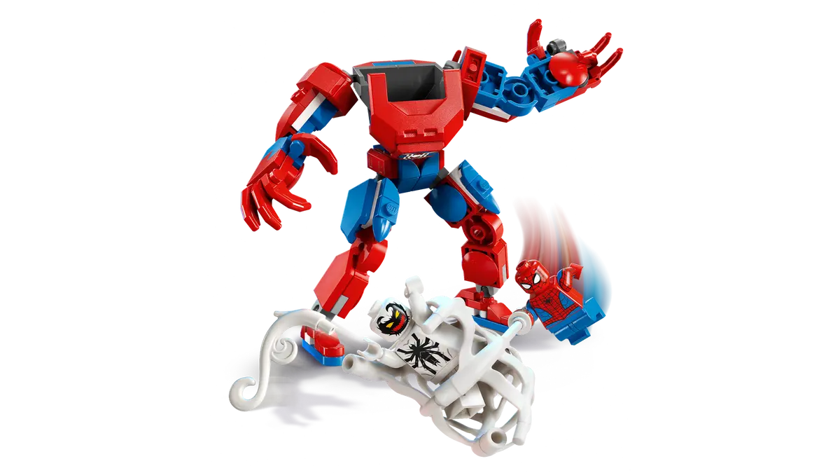 LEGO Marvel Spider-Man Mech vs. Anti-Venom +6 107Pcs 76308