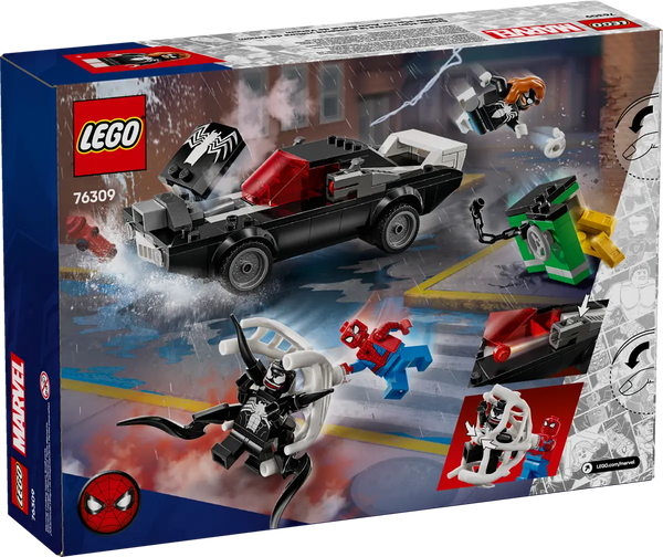 LEGO Marvel Spider-Man vs Venom Muscle Car 7+ 254Pcs 76309
