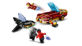 LEGO Marvel Iron Man Car & Black Panther vs. Red Hulk 295 Pieces Multicolour