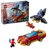 LEGO Marvel Iron Man Car & Black Panther vs Red Hulk 7+ 295Pcs 76310