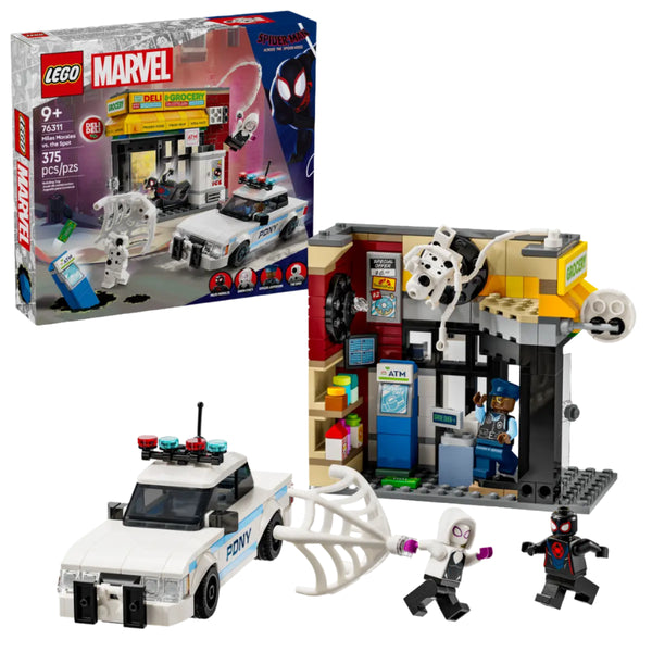 LEGO Marvel Spider-Verse: Miles Morales Vs. The Spot 9+ 375Pcs 76311