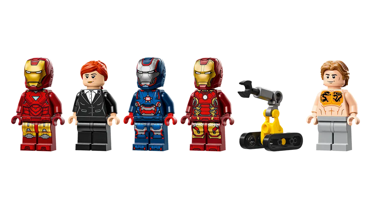 LEGO Marvel Iron Man’s Laboratory: Hall of Armor 384 Pieces Multicolour