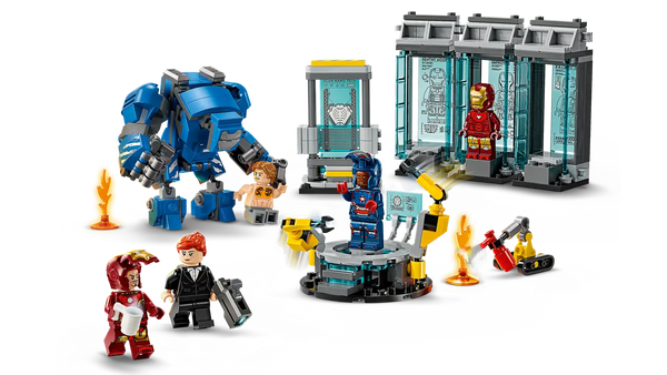 LEGO Marvel Iron Man's Laboratory Hall of Armor 8+ 384Pcs 76315
