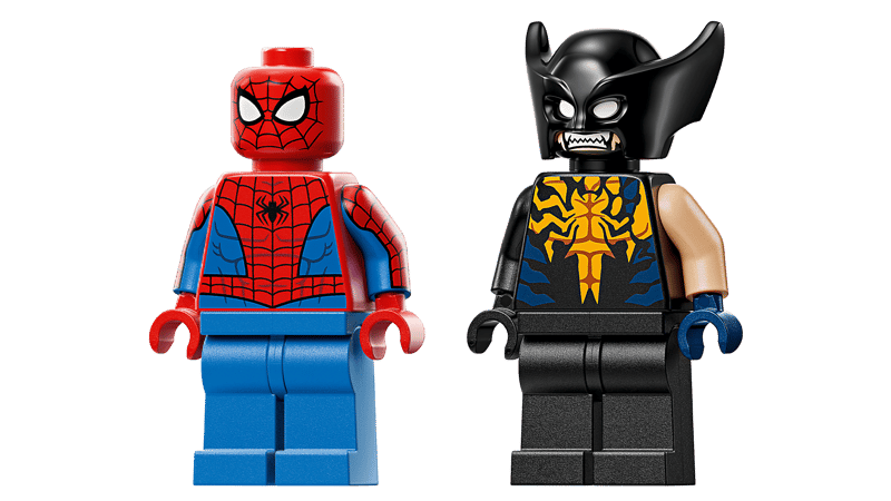 LEGO Marvel Spider-Man Car vs. Venomized Wolverine 134 Pieces Multicolour