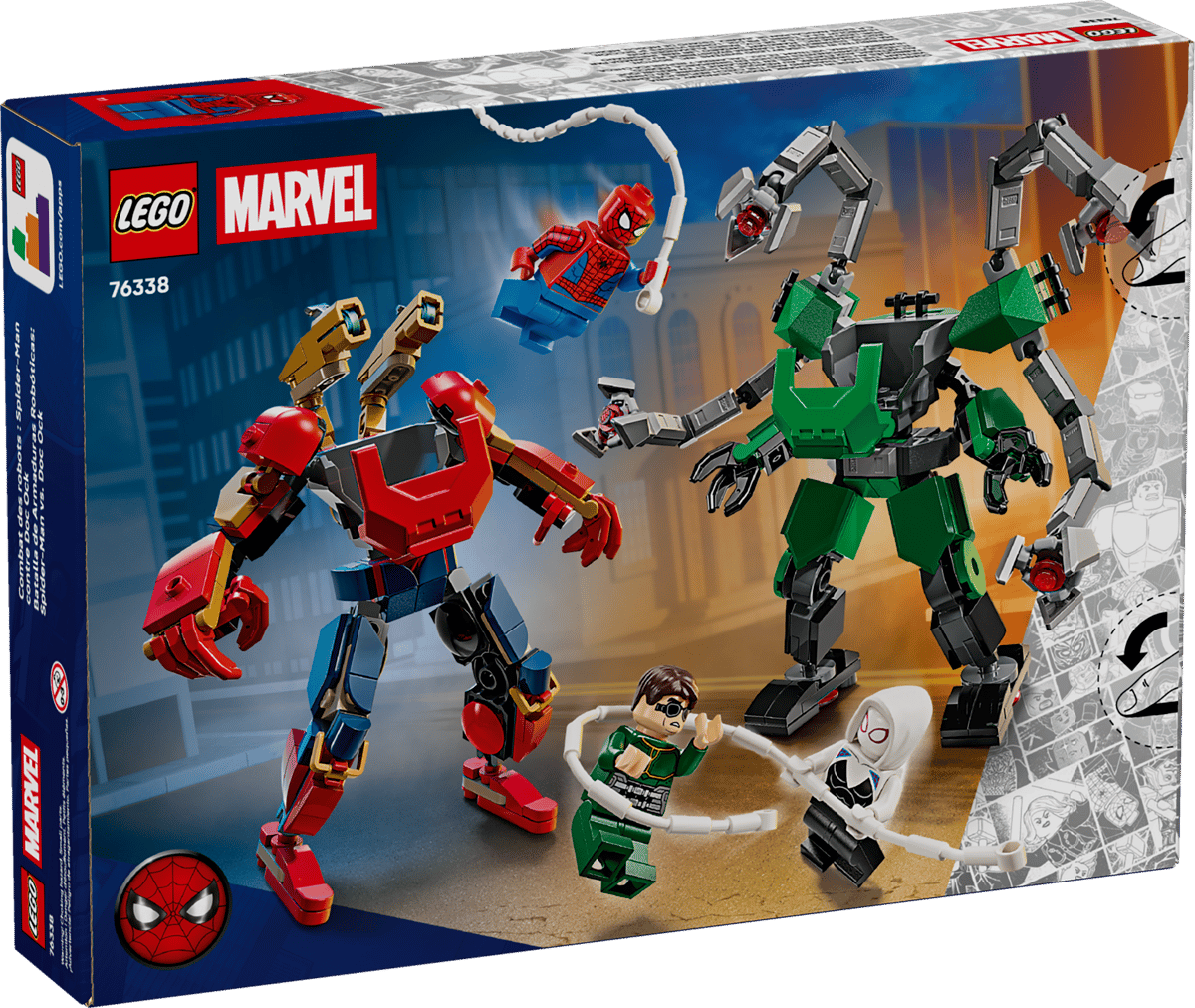 LEGO Marvel Mech Battle: Spider-Man vs. Doc Ock 315 Pieces 13 cm Multicolour
