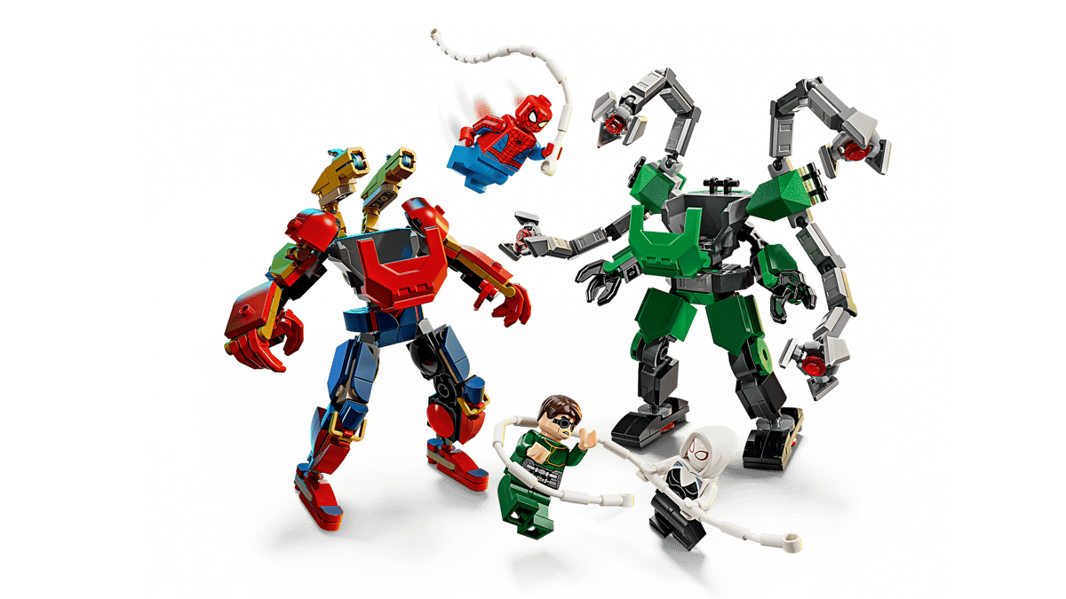 LEGO Marvel Mech Battle: Spider-Man vs. Doc Ock 315 Pieces 13 cm Multicolour