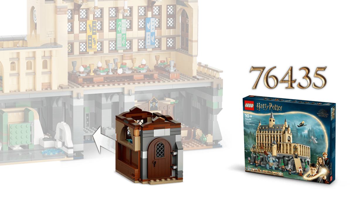 LEGO Harry Potter Hogwarts Castle: Charms Class 204 Pieces 8 × 24 × 7 cm Multicolour