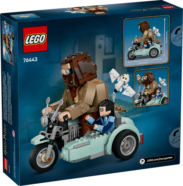 LEGO Harry Potter Hagrid™ & Harry'S Motorcycle Ride 9+ 617Pcs 76443
