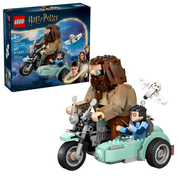 LEGO Harry Potter Hagrid™ & Harry'S Motorcycle Ride 9+ 617Pcs 76443
