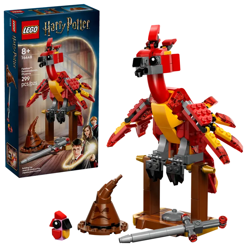 LEGO Harry Potter TM Fawkes Dumbledore's Phoenix 8+ 299Pcs 76448