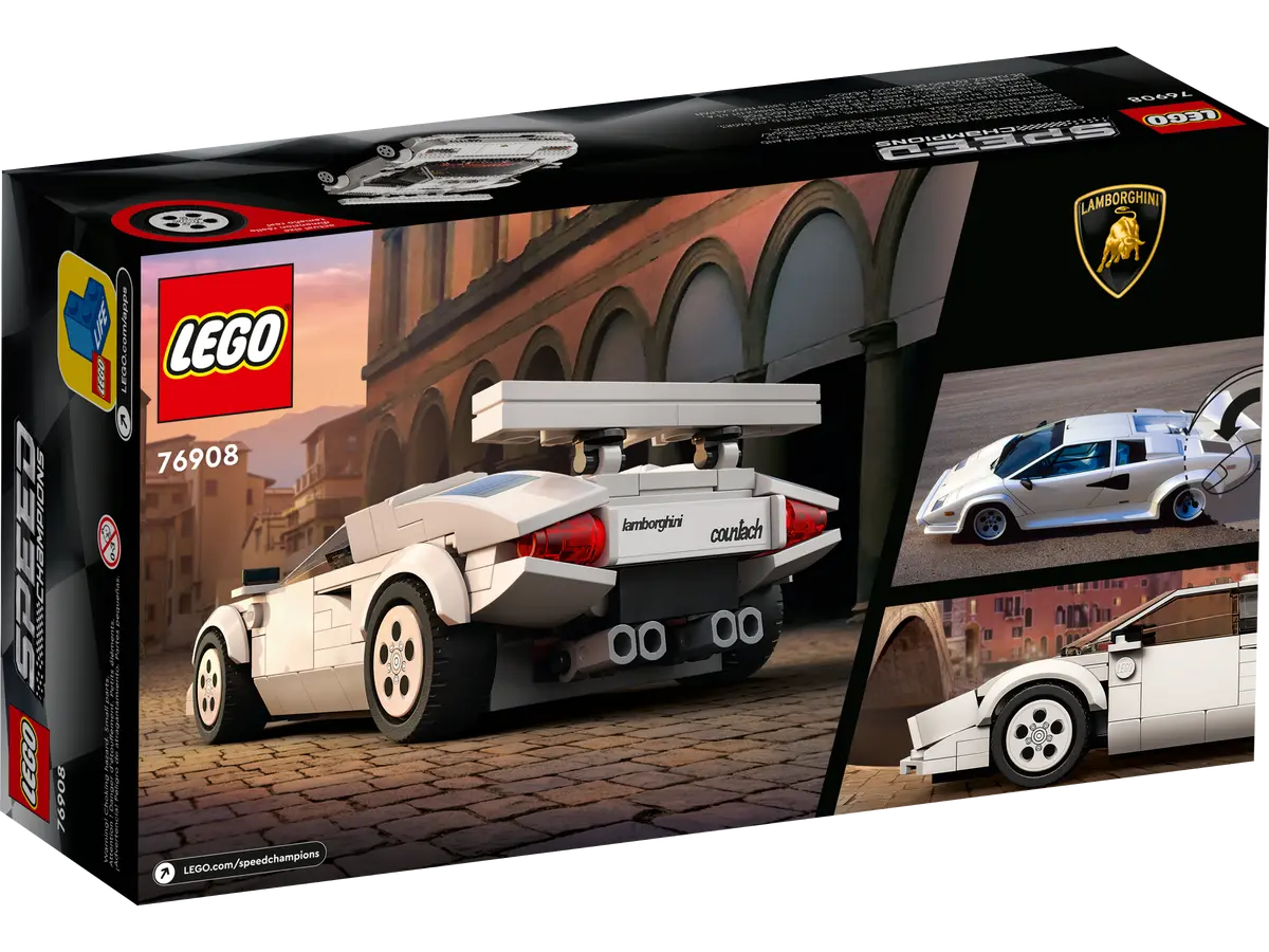 LEGO Speed Champions Lamborghini Countach 8+ 262Pcs 76908