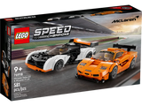 LEGO Speed Champions Mclaren Solus Gt & Mclaren F1 Lm 9+ 581Pcs 76918
