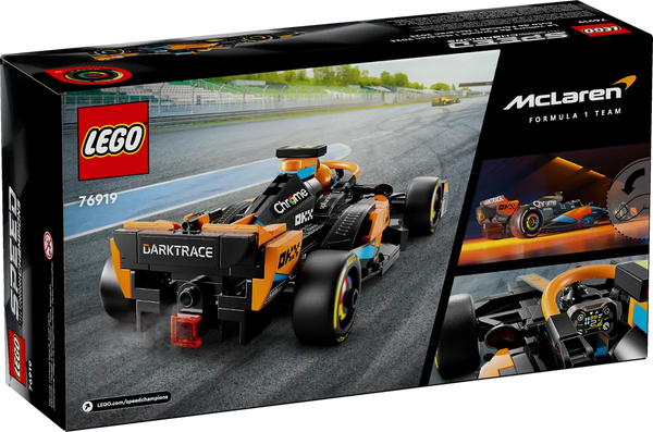 LEGO Speed Champions 2023 Mclaren Formula 1 Race Car 9+ 245Pcs 76919