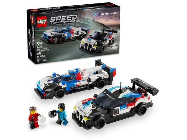 LEGO Speed Champions Bmw M4 Gt3 & Bmw M Hybrid V8 Race Cars 9+ 676Pcs 76922