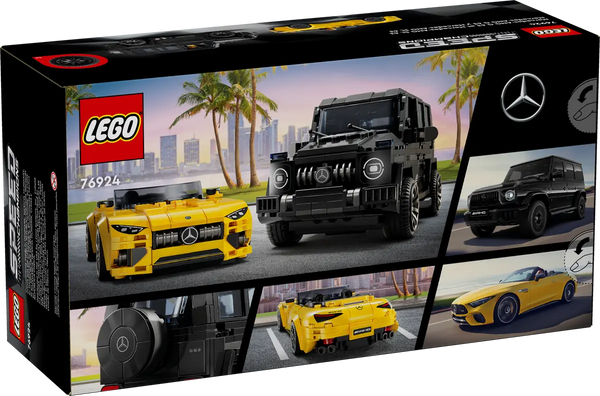 LEGO Speed Champions Mercedes-Amg G 63 & Mercedes-Amg Sl 63 10+ 808Pcs