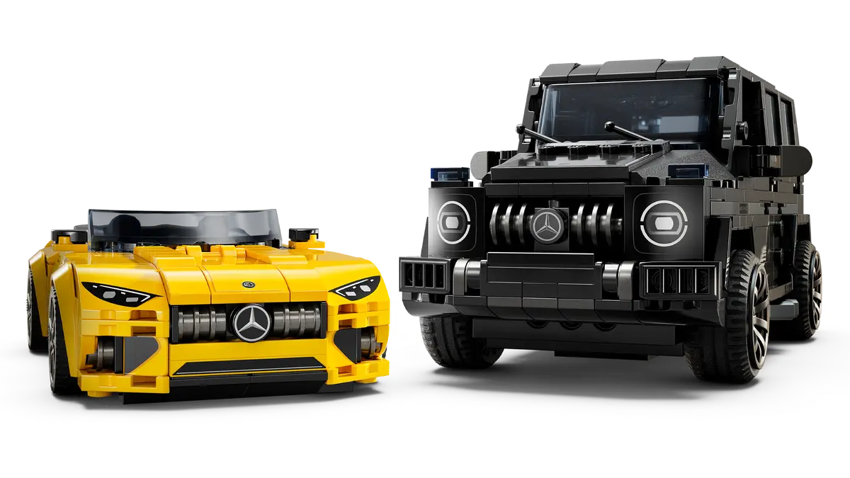 LEGO Speed Champions Mercedes-Amg G 63 & Mercedes-Amg Sl 63 10+ 808Pcs