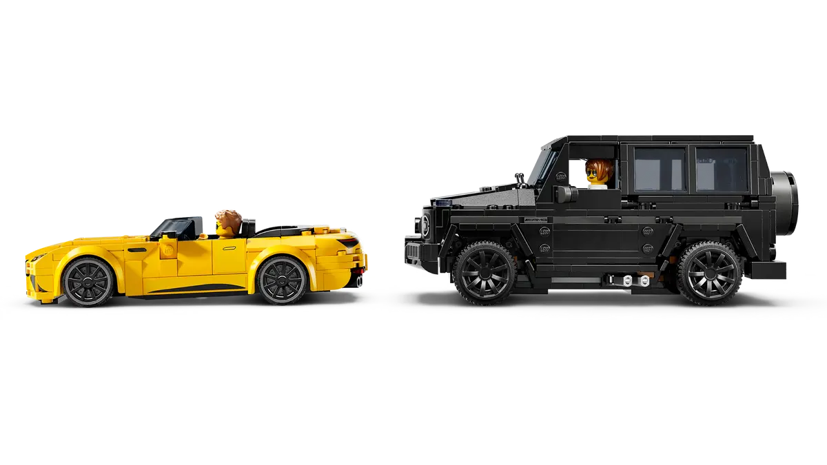LEGO Speed Champions Mercedes-Amg G 63 & Mercedes-Amg Sl 63 10+ 808Pcs