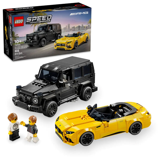 LEGO Speed Champions Mercedes-Amg G 63 & Mercedes-Amg Sl 63 10+ 808Pcs
