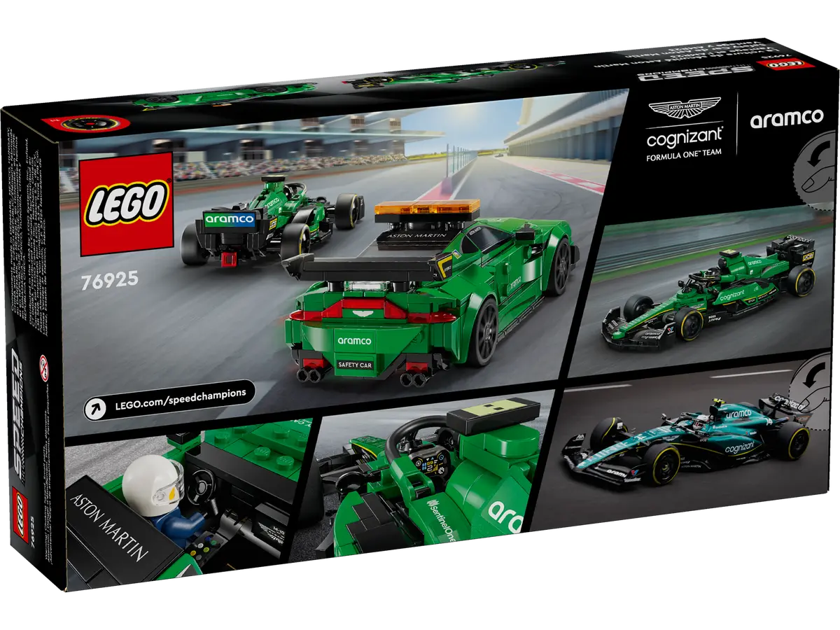 LEGO Speed Champions Aston Martin Safety Car & Amr23 9+ 546Pcs 76925