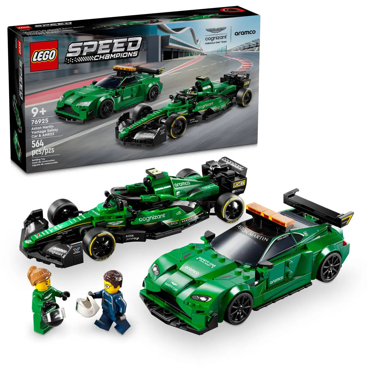 LEGO Speed Champions Aston Martin Safety Car & Amr23 9+ 546Pcs 76925