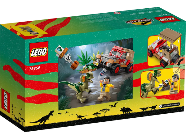 LEGO Jurassic World Dilophosaurus Ambush 6+ 211Pcs 76958
