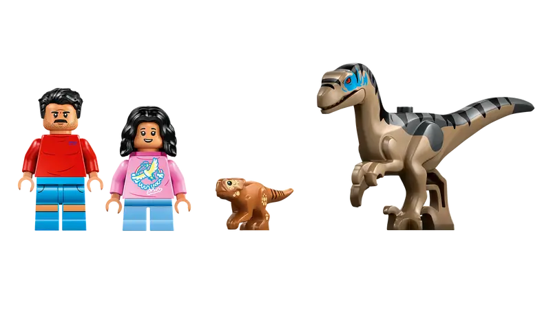 LEGO Jurassic World Raptor Off-Road Escape 6+ 285Pcs 76972