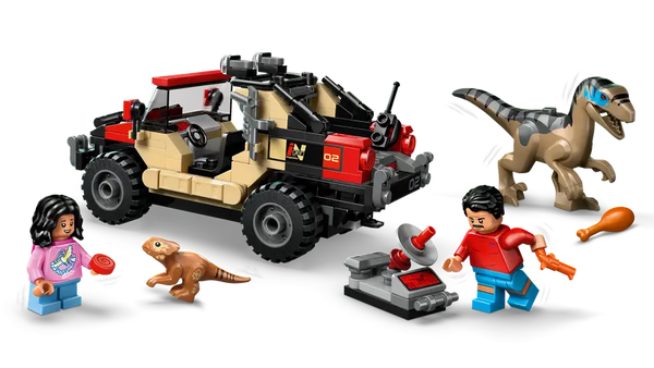 LEGO Jurassic World Raptor Off-Road Escape 6+ 285Pcs 76972