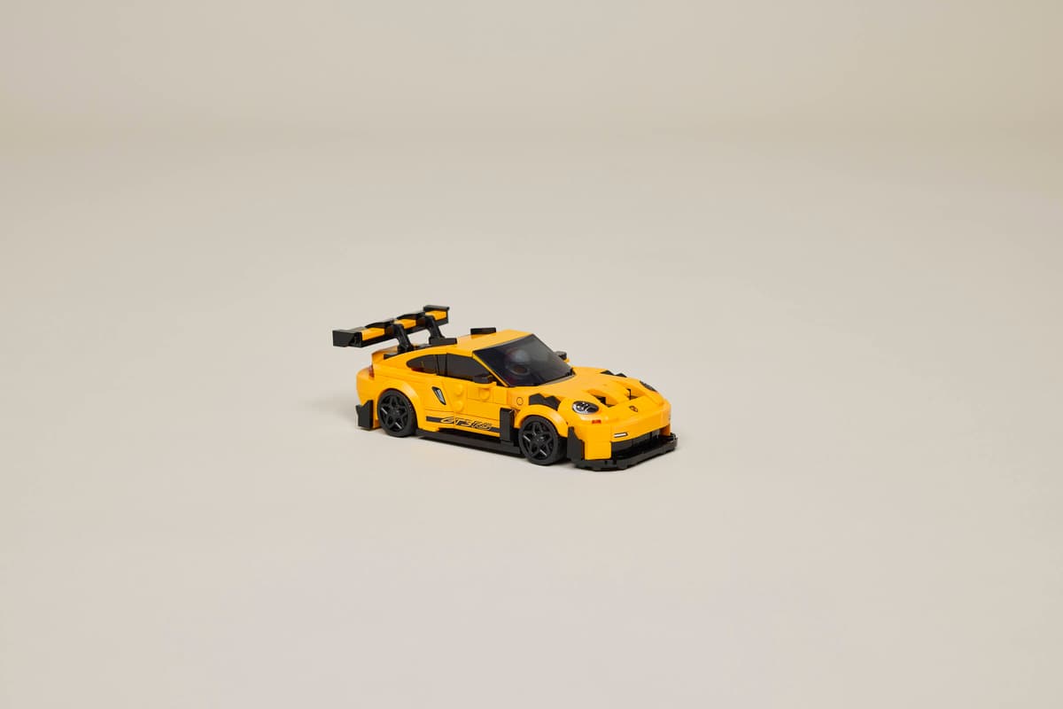 LEGO Speed Champions Porsche 911 GT3 RS Super Car 348 Pieces 5 × 16 × 7 cm Orange