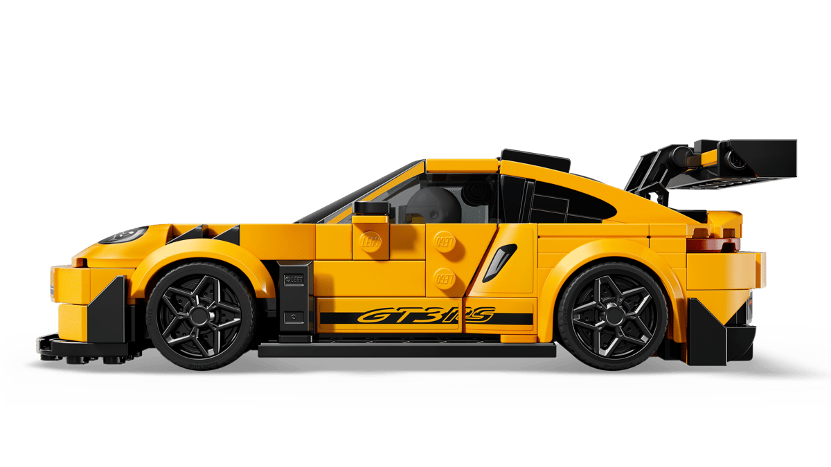 LEGO Speed Champions Porsche 911 GT3 RS Super Car 348 Pieces 5 × 16 × 7 cm Orange