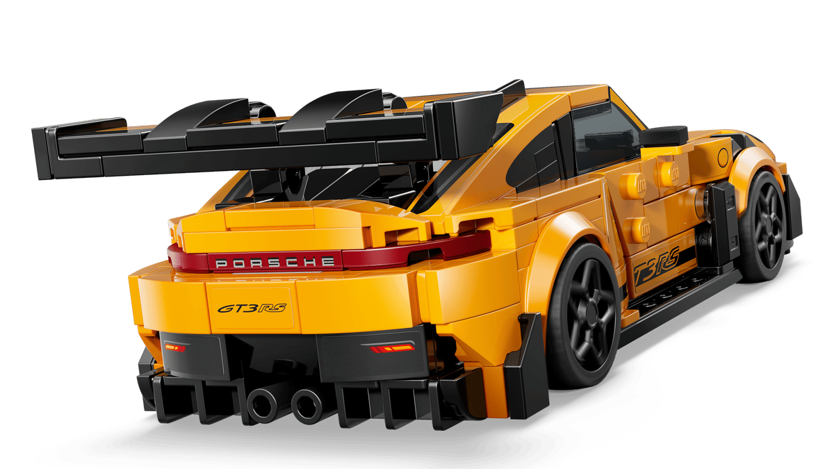 LEGO Speed Champions Porsche 911 GT3 RS Super Car 348 Pieces 5 × 16 × 7 cm Orange