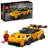 LEGO Speed Champions Porsche 911 GT3 RS Super Car 348 Pieces 5 × 16 × 7 cm Orange