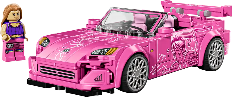LEGO Speed Champions 2 Fast 2 Furious Honda S2000 9+ 300Pcs 77241